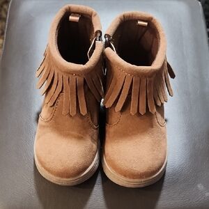 Carter's Brown Fringe Kids Boots
